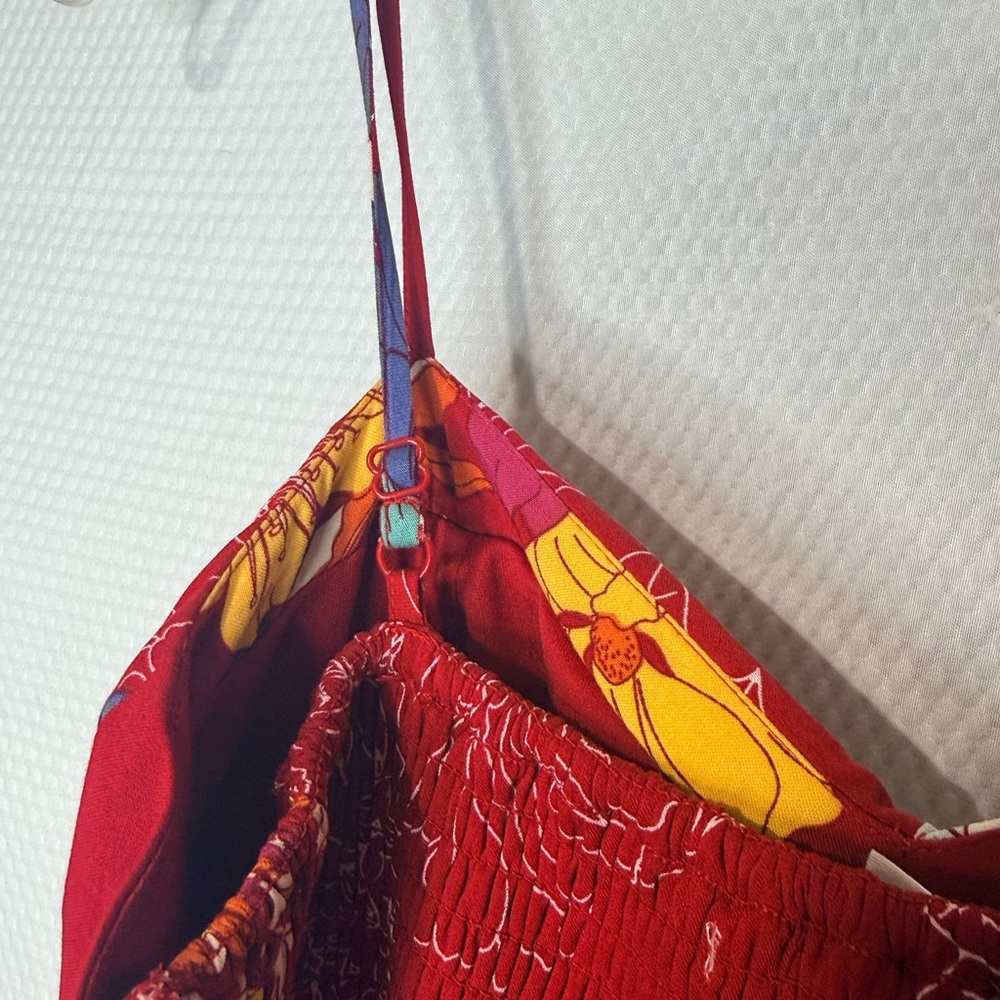 Maurices Red Floral Maxi Skirt - Picture 5 of 12